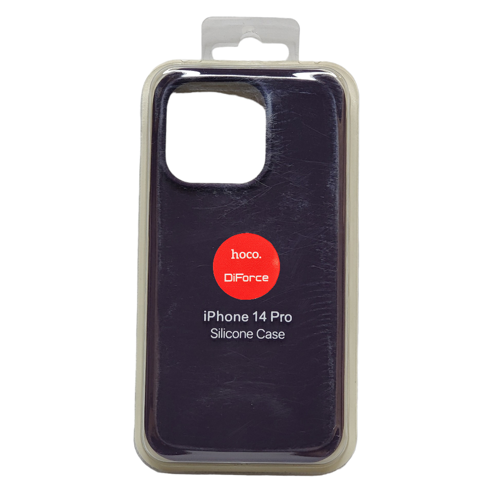 Чехол Silicone Case для iPhone 14 Pro фиолетовый