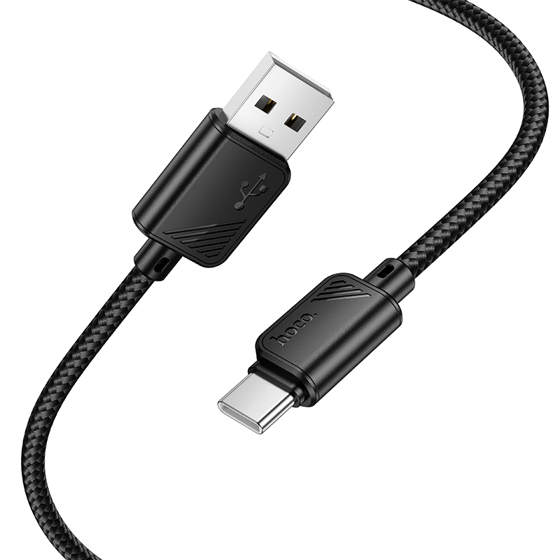 Кабель USB Hoco X113 Type-c черный 1м