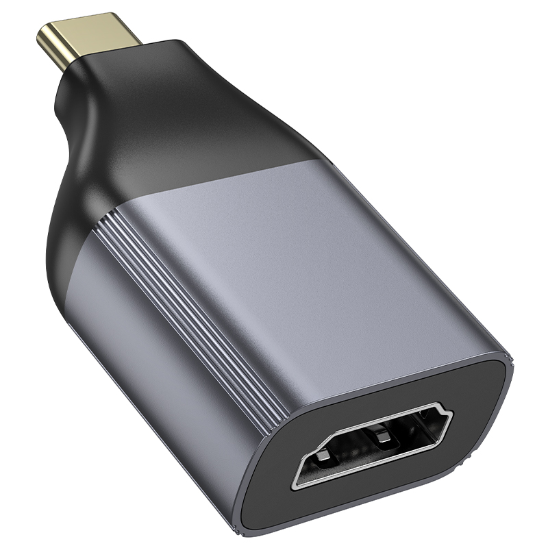 Адаптер Hoco UA33 (Type-C to HDMI), серый