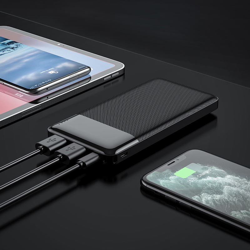 Внешний аккумулятор Hoco J72, 10000mAh, черный