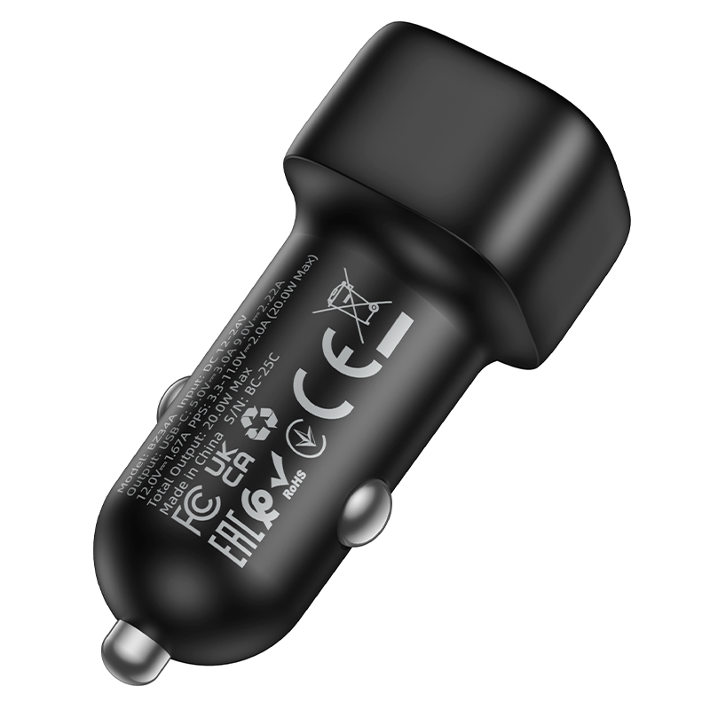 АЗУ BOROFONE BZ34A, PD20W,  цвет черный