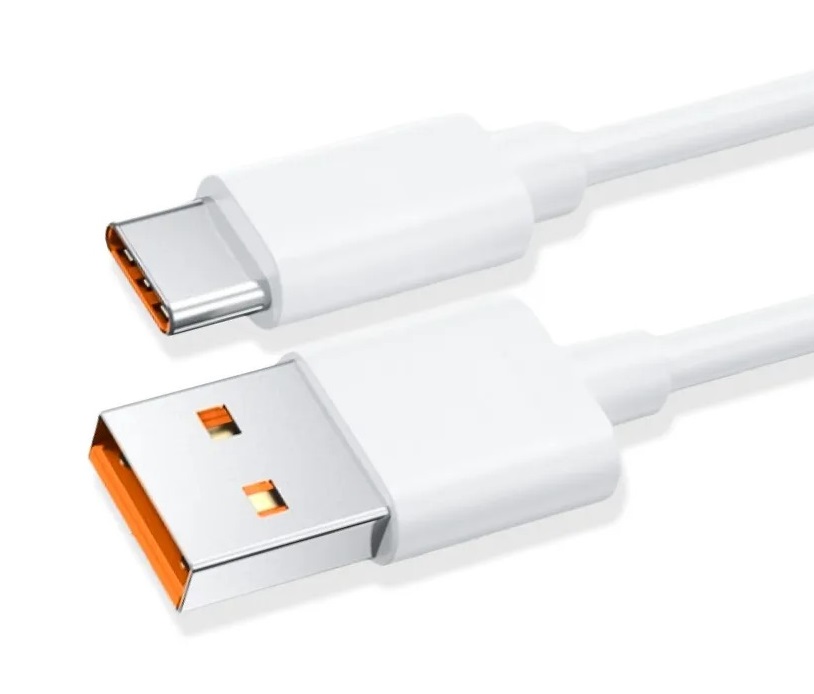 Кабель USB Xiaomi 120W 6A Type-c белый 1м