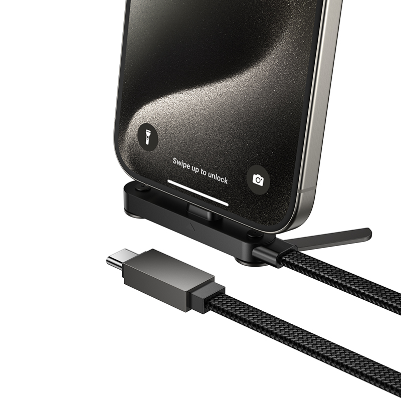 Кабель USB-C Hoco U150 60W  Type-C/Type-C 1м черный