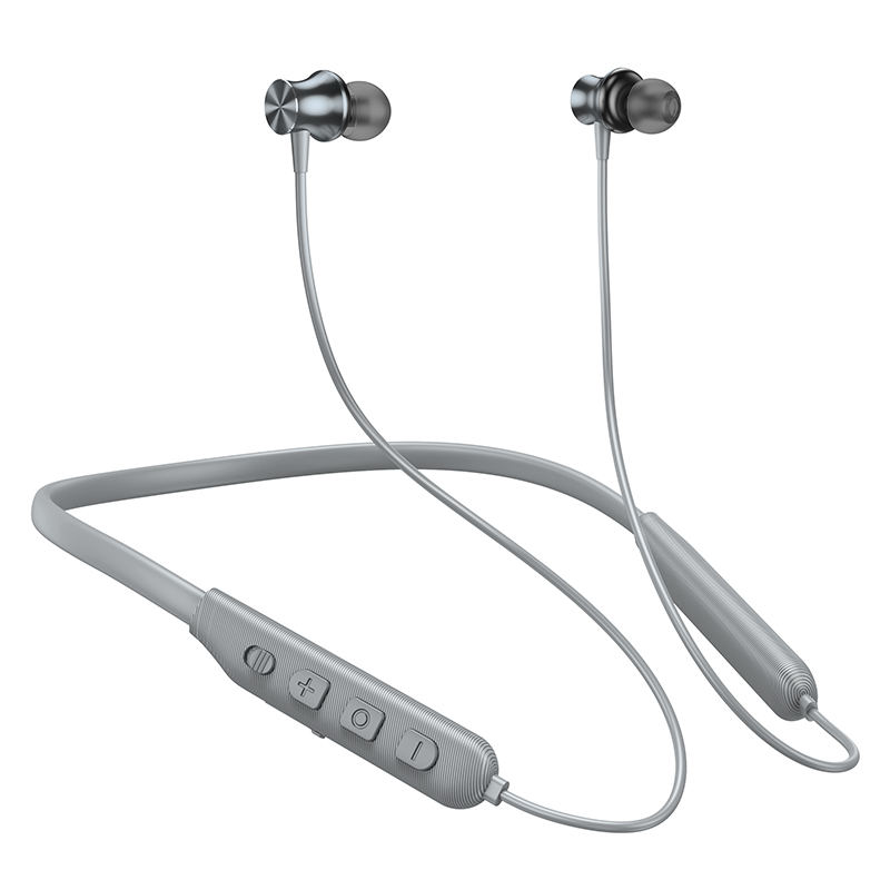 Наушники Bluetooth с микрофоном Hoco ES64, цвет серый
