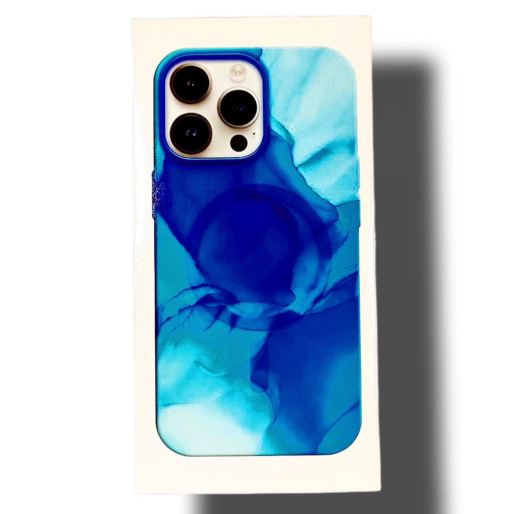 Чехол Rainbow Magnetic для iPhone 13 синий