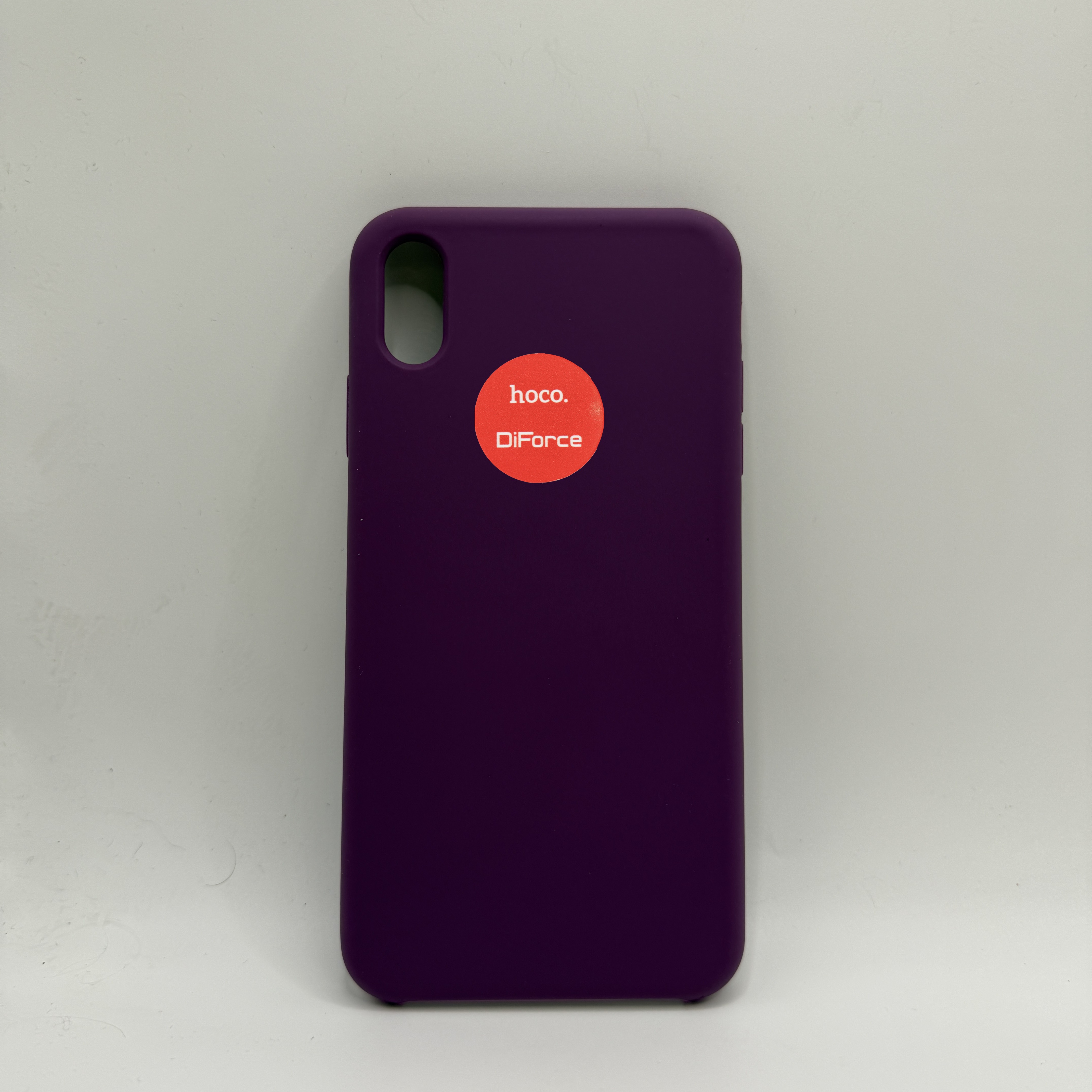Чехол Silicone Case для iPhone XS MAX Темно-пурпурный
