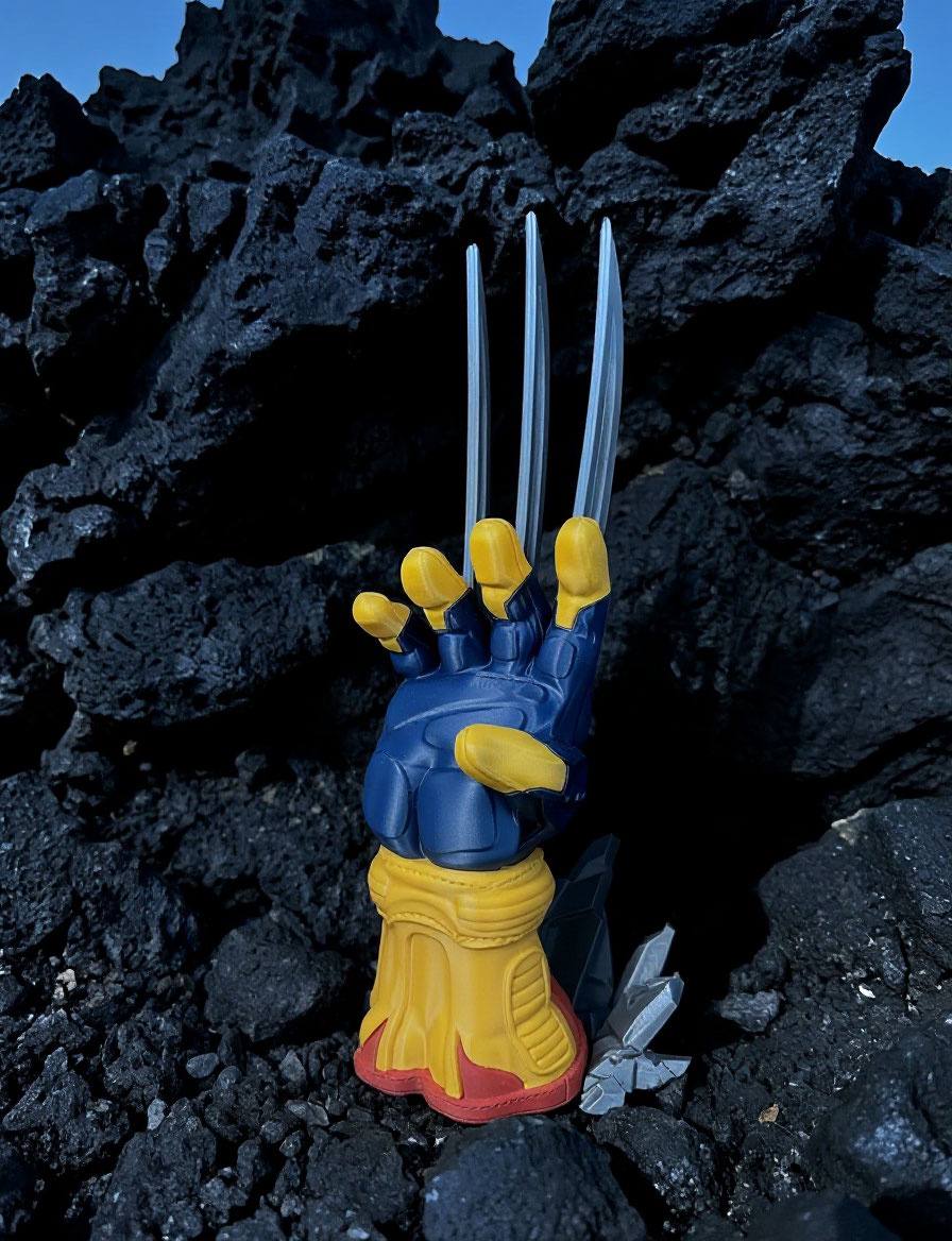 Подставка для геймпада рука россомаха Wolverine