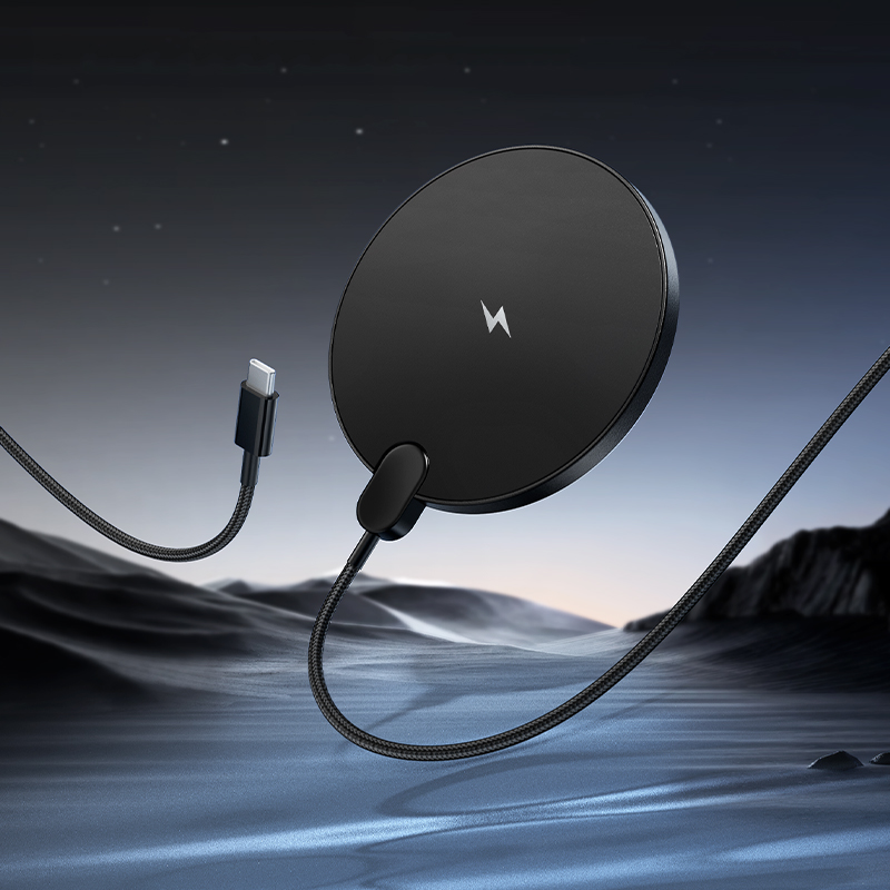 Беспроводное зарядное устройство Hoco CW62 15W, цвет черный