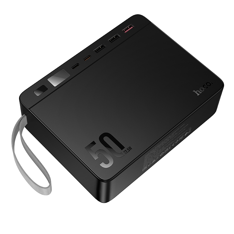 Внешний аккумулятор Hoco J166, 50000mAh (22.5W, PD20W) черный