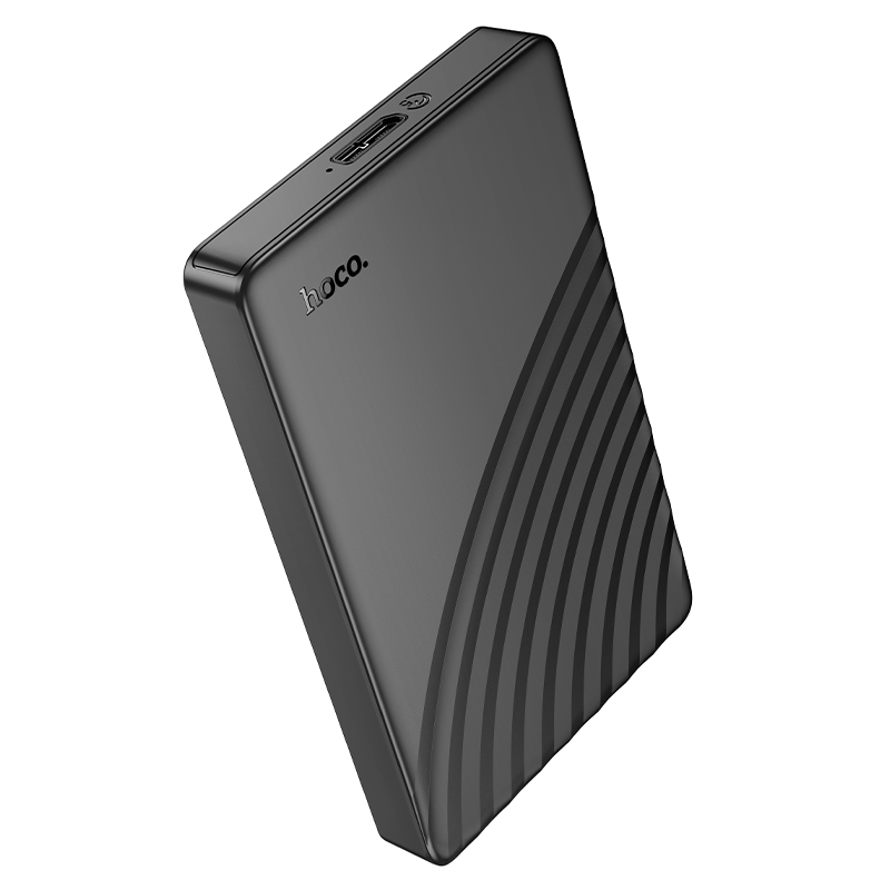 Внешний бокс для диска 2.5 дюйма SATA Hoco HB46, серый