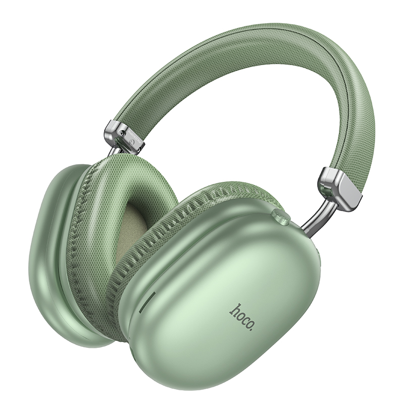 Наушники Bluetooth накладные с микрофоном Hoco W35 Max Joy BT, цвет зеленый