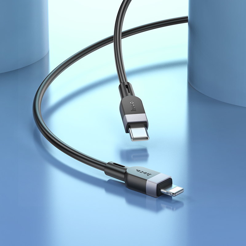 Кабель USB-C Hoco X109 Apple PD черный 2м
