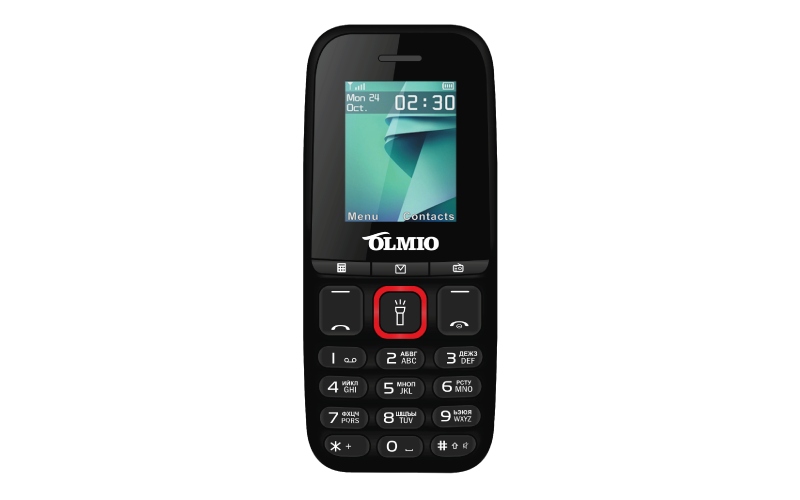 Сотовый телефон Olmio A15 черный