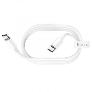 Кабель USB-C Hoco X51 Type-C/Type-C, 5A, 100W, белый 2м