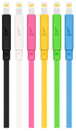 Кабель USB Hoco X5 Apple черный 1м